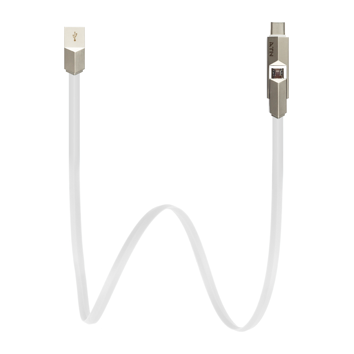 ATN A11 Type-C & Micro 鋅合金數據線, , large image number 0